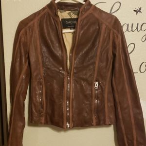 Leather jacket